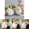 Charming Hamster Plush Keychain Cartoon Figure Soft Toy Perfect For Gifts