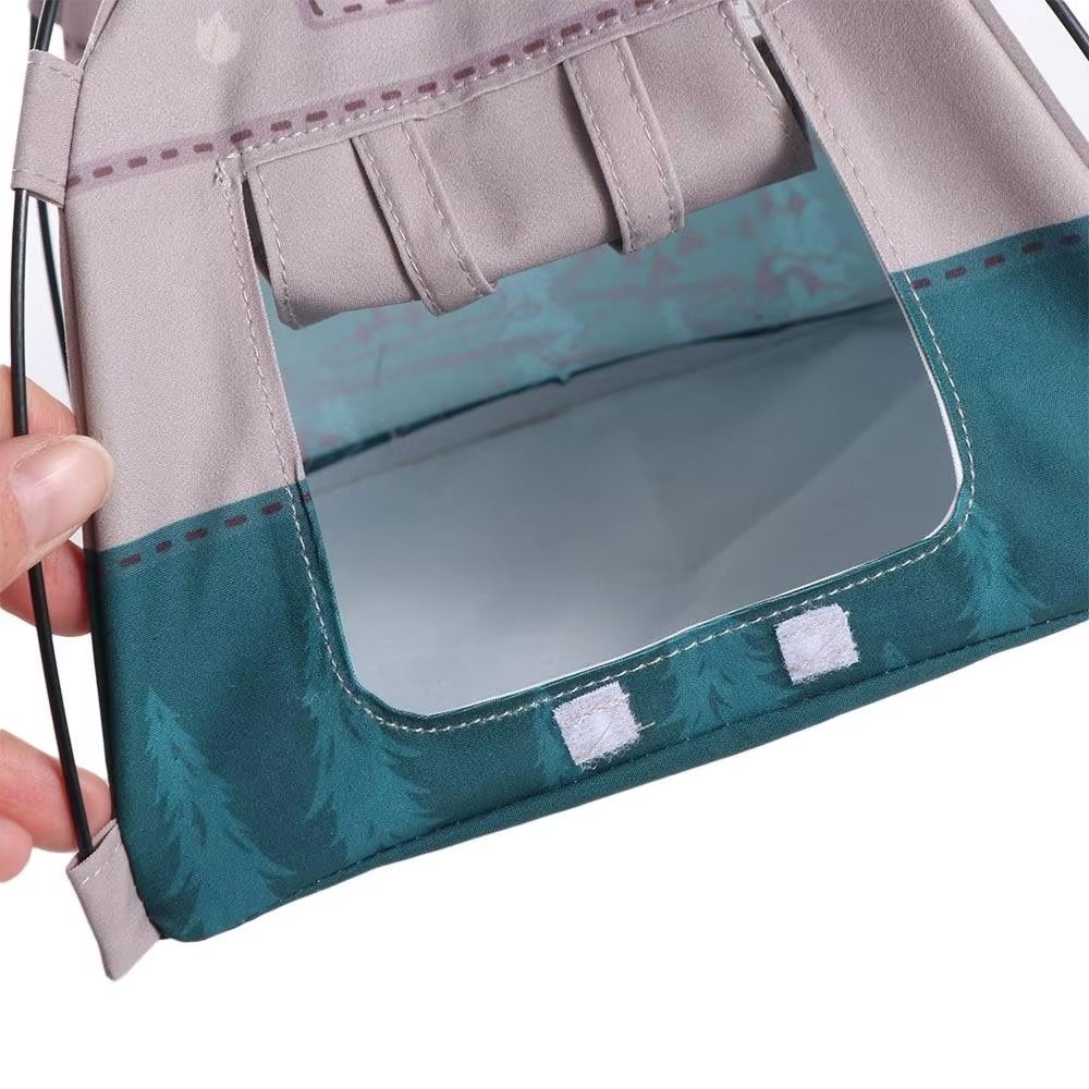 Simulated Miniature Doll Tent Oxford Cloth Photo Props Tent Dollhouse Miniature Dollhouse Ornament