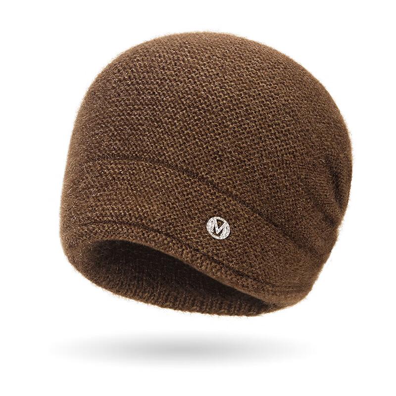 

Женская теплая вязаная шапка-бини ZHENYUEQI Adjustable