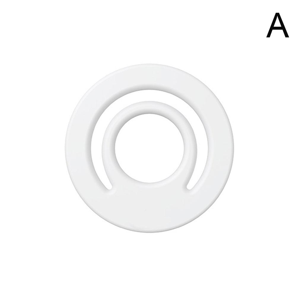 מחזיק טלפון סיליקון מגנטי עם אחיזה חזקה, מחזיק טלפון מגנטי דו-צדדי עגול, תמיכה ל-MagSafe לאייפון