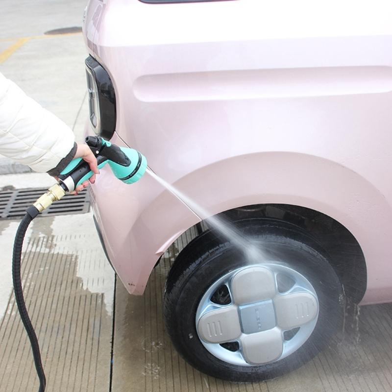 Multifunctional Water Hose Nozzle for Cleaning Watering Garden Irrigation Tool Multiple Easy Carry Hose Sprayer for Car