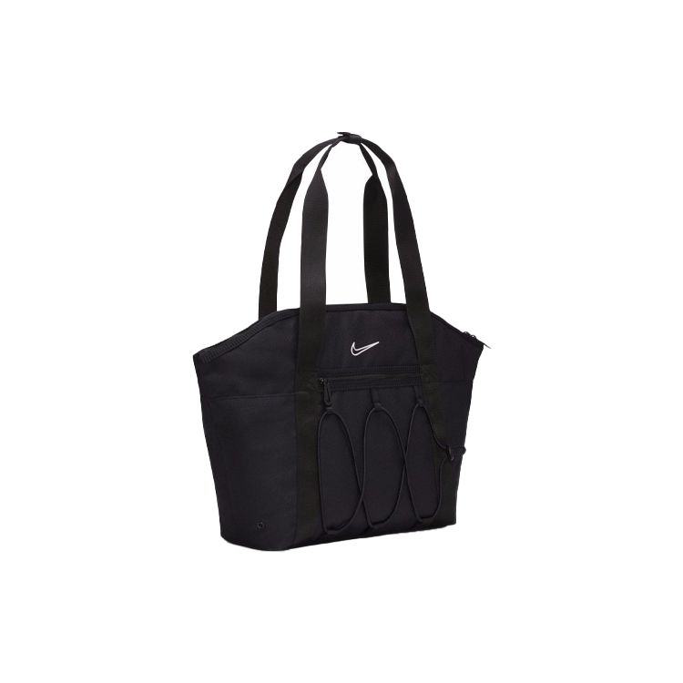 Nike Minimalistická Módní Ležérní Sportovní Látková Taška Nákupní Taška Přes Rameno Kabelka Běžné Unisex Tašky Tote Černá CV0063-010