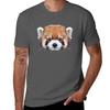 Red Panda Tshirt Plus Size Short Sleeve Tshirt