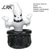 Balde de Gelo Inflável Fantasma, Balde para Bebidas de Festa de Halloween, Cooler de Bebidas Mágico Branco e Preto para Decoração, Armazenamento para Piquenique ao Ar Livre Dupla Camada