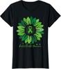 Sunflower Mental Health Awareness Month Support Ladies' Crewneck T-Shirt Unisex T-Shirt