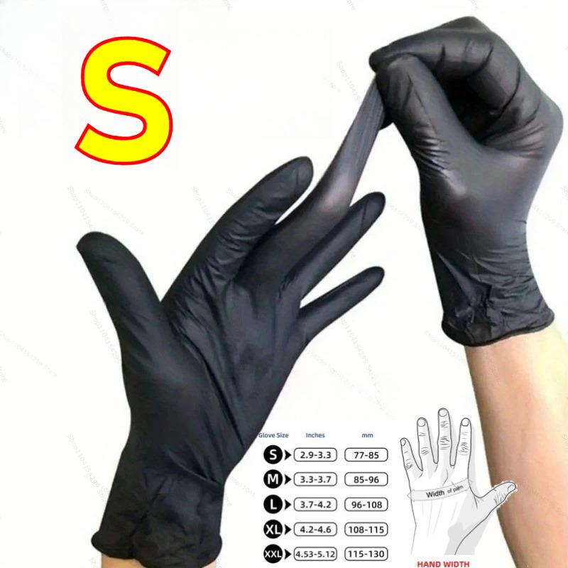Disposable Gloves Black Home Nitrile Gloves Durable Kitchen Cooking Tools Tattoo Washing Car Gardening Cleaning Work Gloves