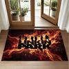 Linkin Park Design Crystal Velvet Rug Soft Decorative Mat for Bedroom Entrance