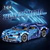 2024 Technical Bugattied Building Blocks Lamborghinis Hypercar Racing Car Model Assemble Vehicle Bricks Toys For Boys Kids Gifts