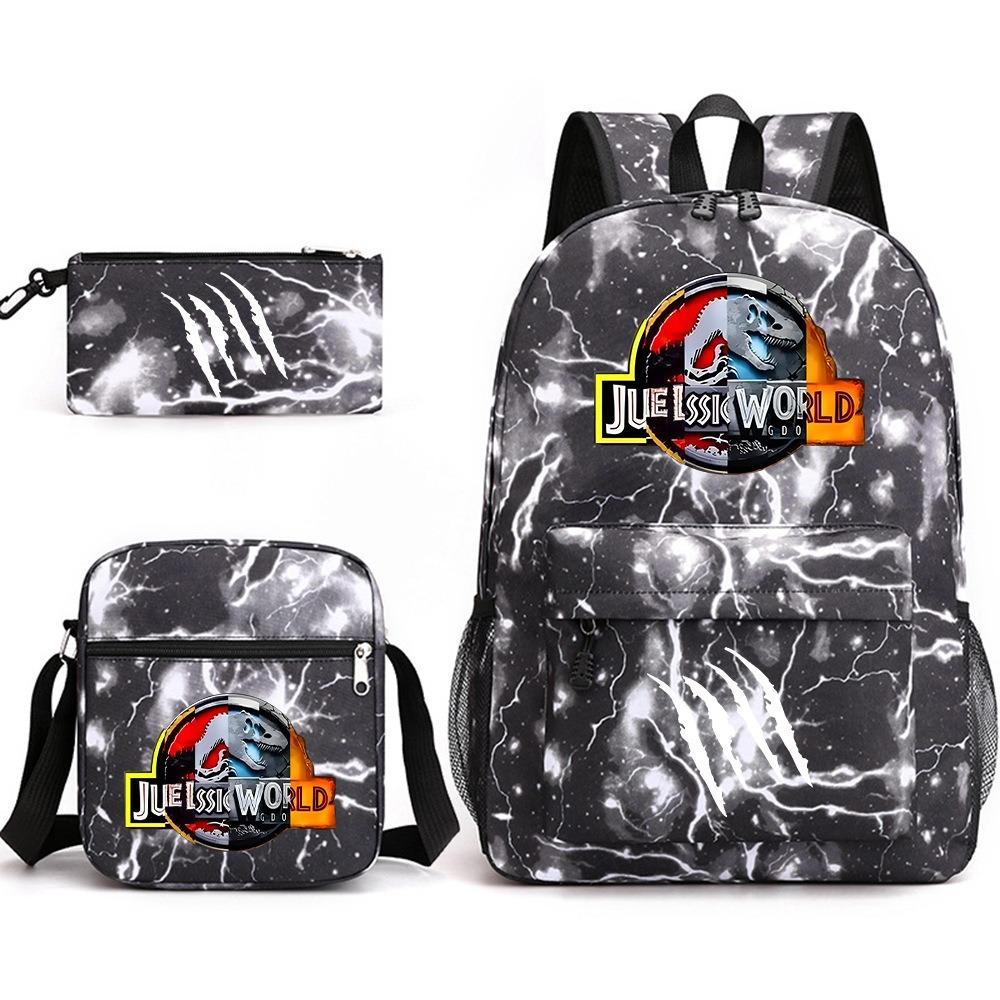 ONE PIECE heat transfer schoolbag primary school student printed backpack large capacity backpack backpack pencil case