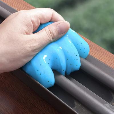 Car Cleaning Gel Air Vent Dashboard Laptop Keyboard Magic Car Wash Interior Dust Dirt Mud Gap Reusable Cleaning Slime Wash Tool
