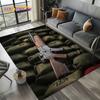 2025 New Cool Guns Pistol Ammunition Bullet Cartridge AK M4 Rug Carpet for Living Room Bedroom Decor,Non-slip for Sofa Doormat