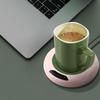 USB Kaffeetassenwärmer Smart Teetassenwärmer für Schreibtisch 3 Temperatureinstellungen Smart Elektrischer Getränkewärmer Tragbare Kaffeetasse