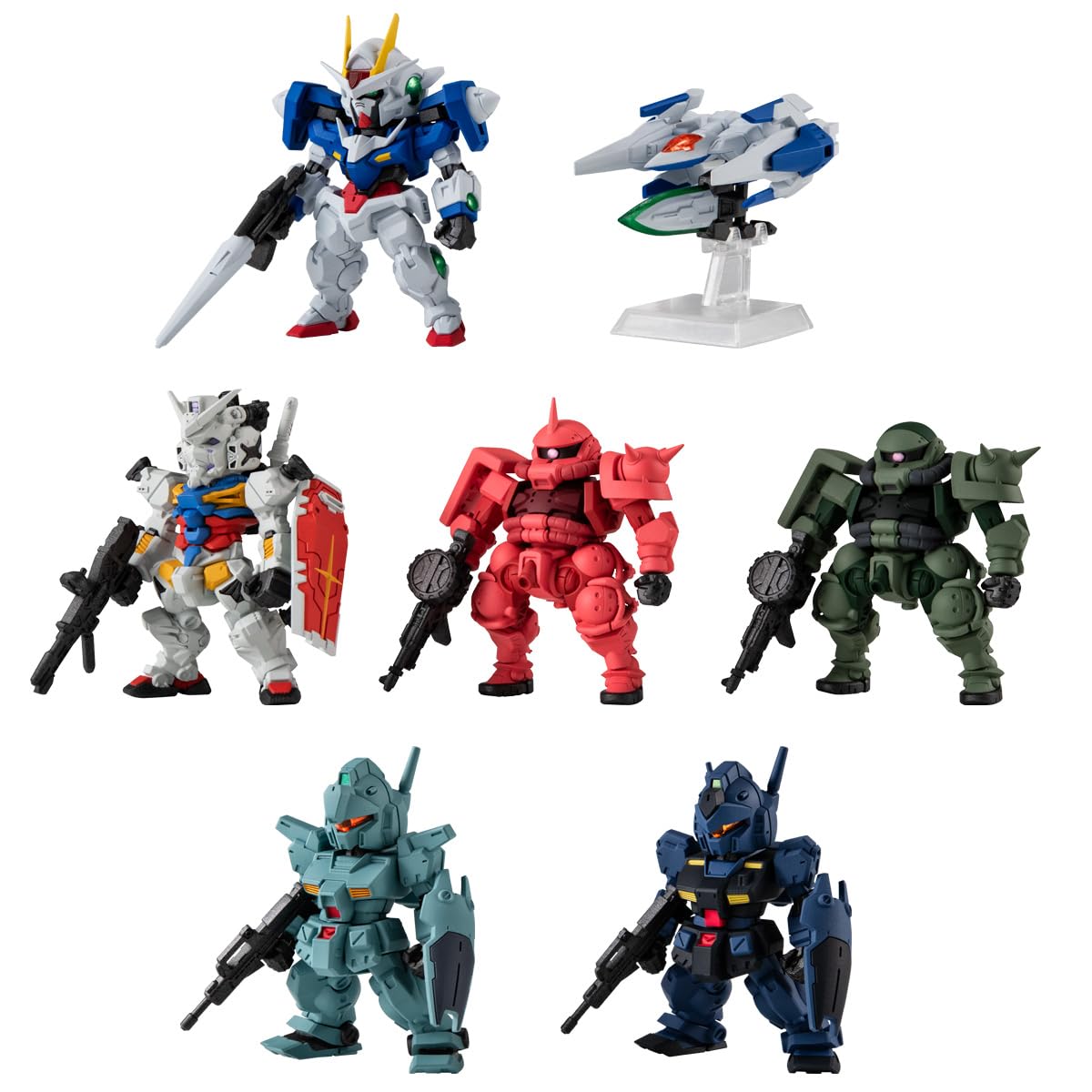 BANDAI FW GUNDAM CONVERGE Chewing Gum Candy Toy Set of #28 [Box 10]