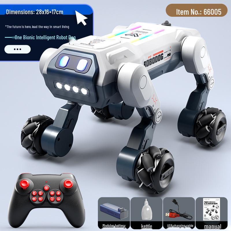 Yushu Bionic AI Robot Dog: Intelligent Remote-Controlled Pet with Somersault Ability