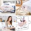 Engraved Acrylic Block Puzzle Piece Desk Display Gift for Mom Grandma Wife on Mothers Day from Daughter Son