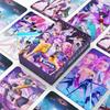 60pcs/box Kawaii  Demon Hunters New Anime Peripheral Cute Cartoon Two-dimensional Collection Hobby Game Card Gift Toy