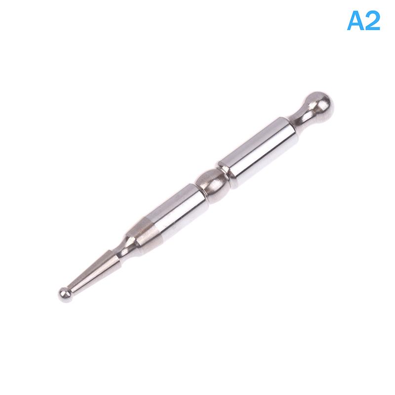 1Pcs Acupuncture Pen, Facial Reflexology Tools Stainless Steel, Trigger Point Massager Tool, Deep Tissue Massage Tool