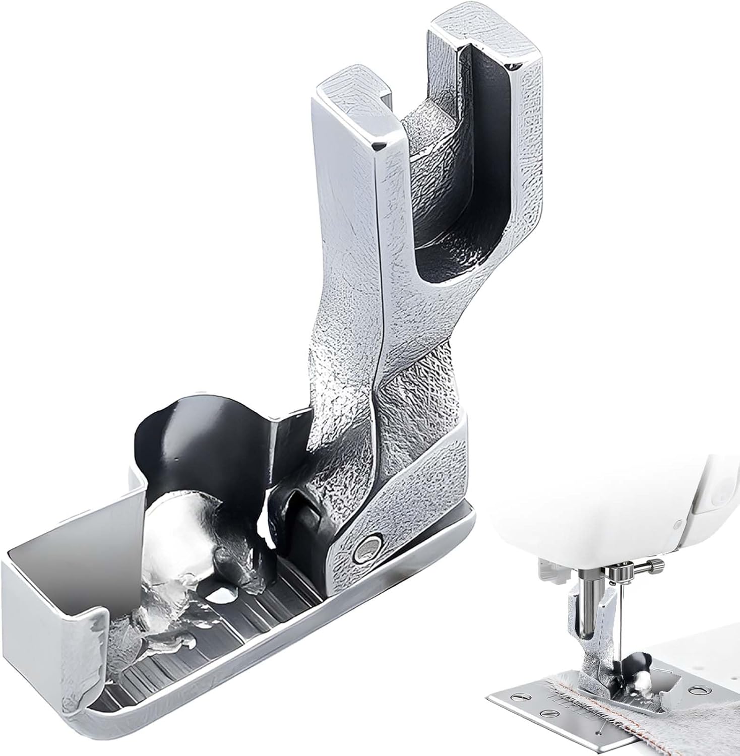 

Leather Collar Sewing Feet Single-sided High Protection Hand Sewn Sewing Machine Accessories Presser Foot Portable and Compact