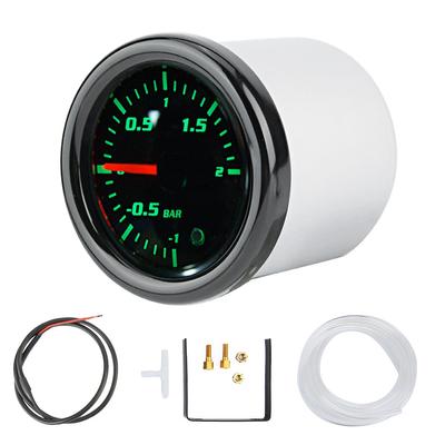 2" 52mm Universel Affichage LED Moto Manomètre de Pression de Turbo Avec Capteur