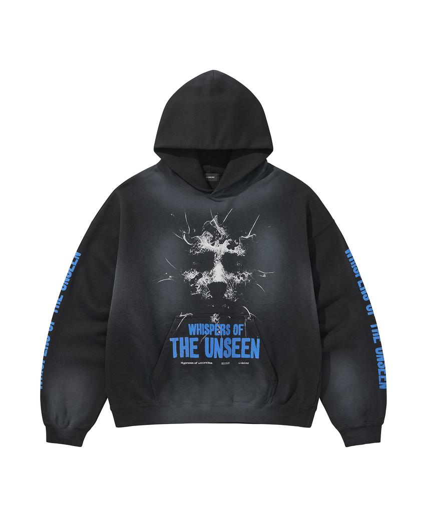 Whispers Of The Unseen Hoodie / Black