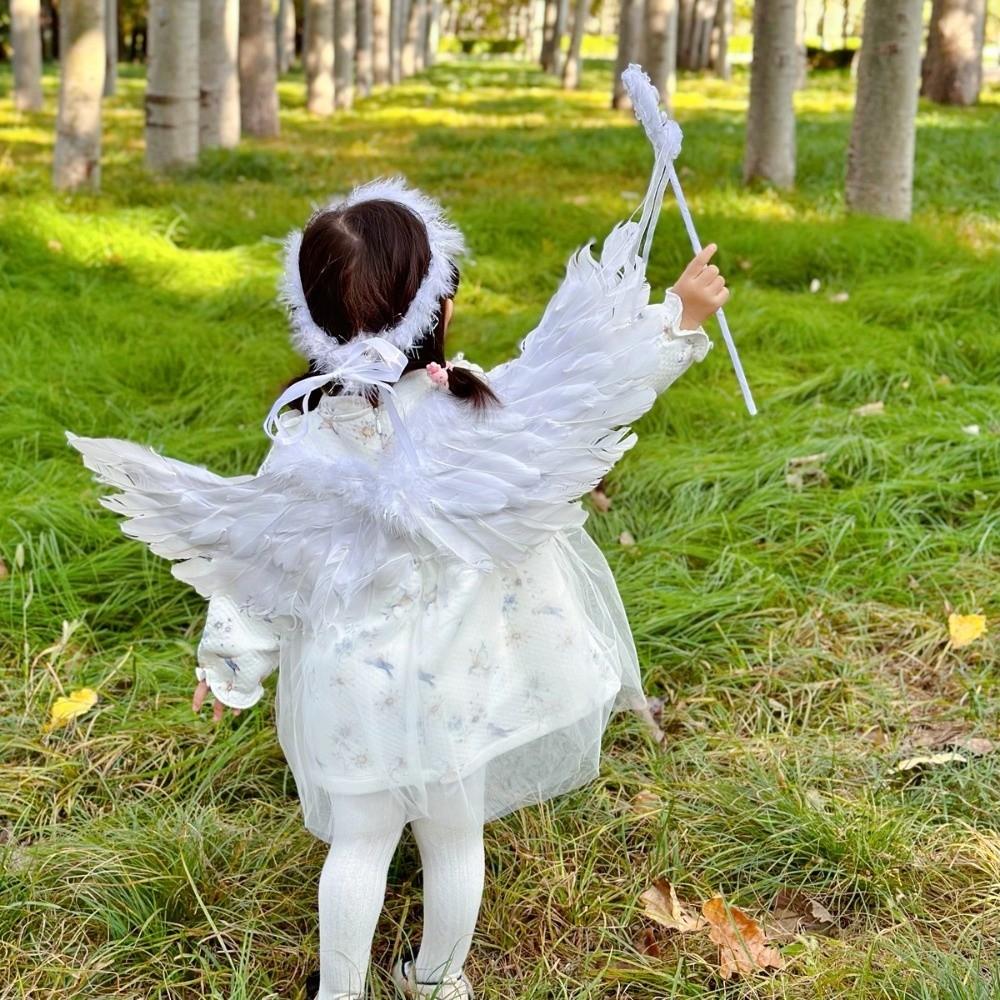 Sweet Demon Feather Wing Hair Band Halloween Cosplay Accessories Feather Wing  Cosplay Dress