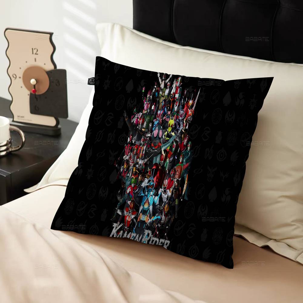 Kamen Rider Series Pillow Cover For Bedroom Room And Living Room Sofa Decorative Cushion Cover