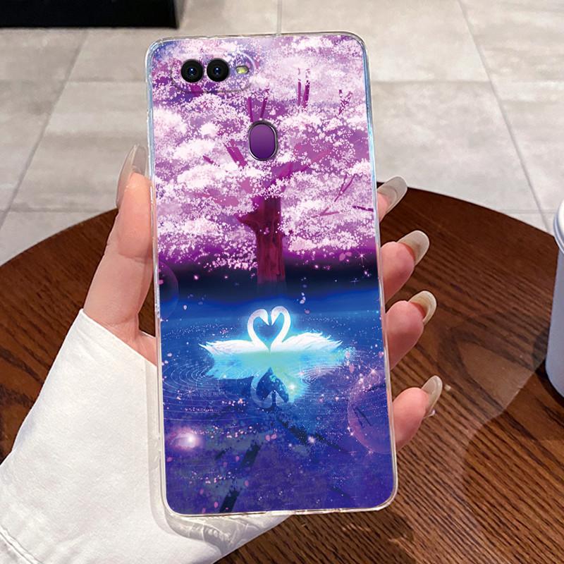Casing For Oppo F9 / Realme 2 Pro Phone Case New Design Aesthetic Fashion Cute Cat Cartoon Soft Silicone Transparent TPU Cover