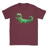 Lizard Smiling T Shirt Summer 100 Cotton Tshirts For Male Fashion Design Tshirt Shortsleeved Vintage Top Tees