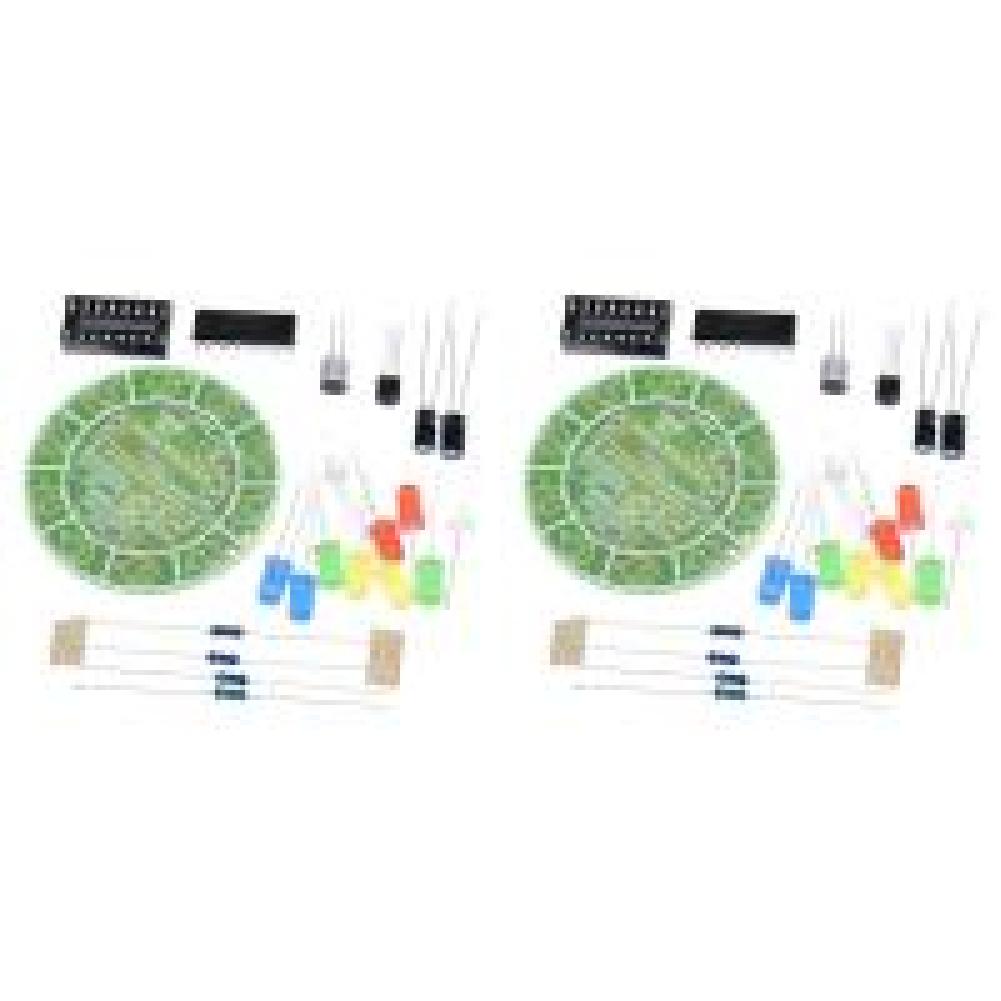 

CD4017 Buntes rotierendes LED-Lichtset mit Sprachsteuerung für Schülerlabore