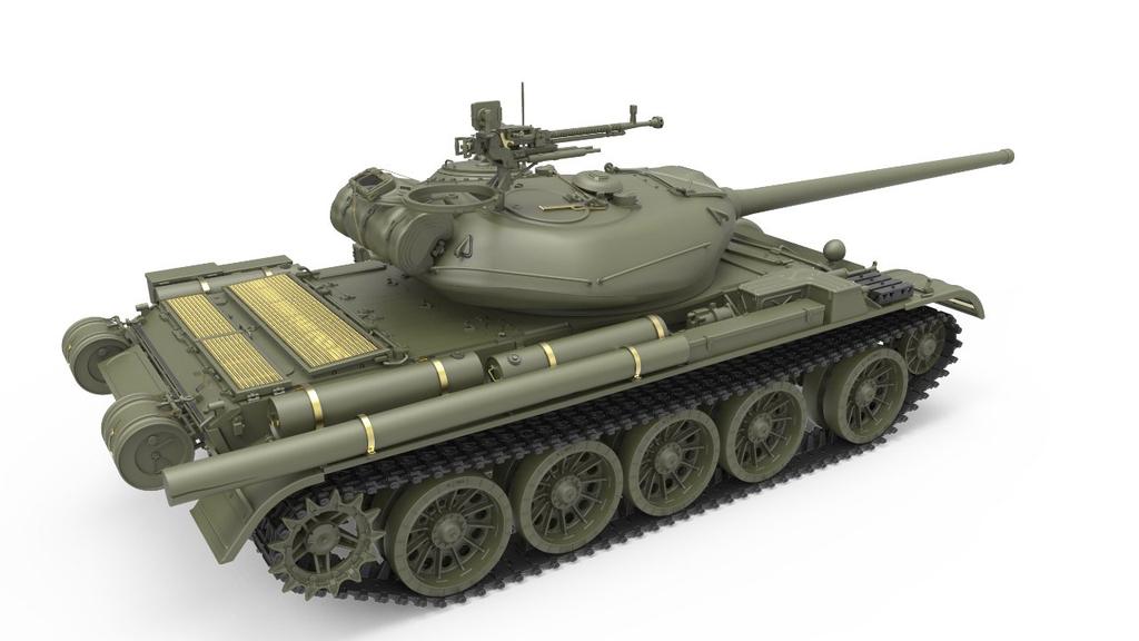 Miniart 1/35 Scale Soviet T-54-1 Medium Tank Model Kit MA37014
