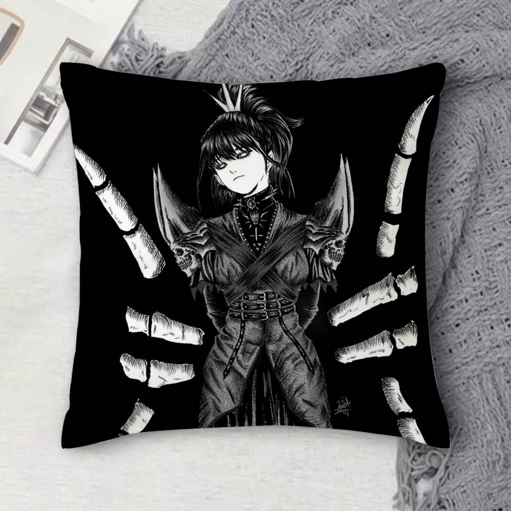 Babymetal Metal Forth Doublesided Printed Square Decorative Cushion Cover for Sofa Living Room Home Decor 30x30 cm