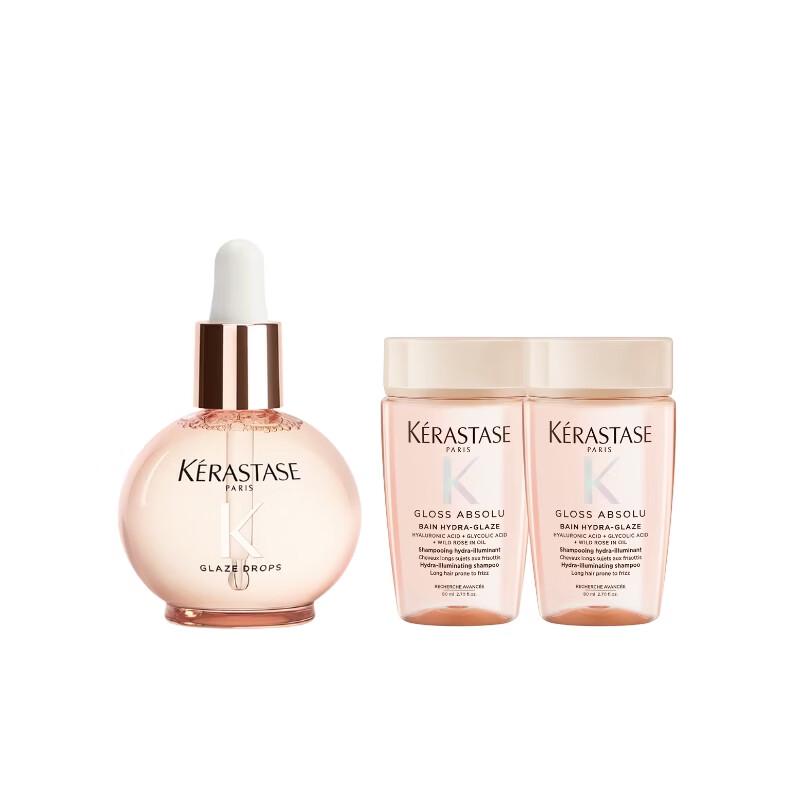 Kerastase Glaze Rose Hair Care Set