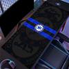 Chelsea Large Gaming Table Cushion Non-slip Laptop Tablet Big Mousepad XXL Mat Mini PC Playmat With Lock edge