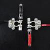 1 Pair Auto Battery Connectors Car Battery Main Cable Post Clamp Terminal Clip(Not Including Battery)