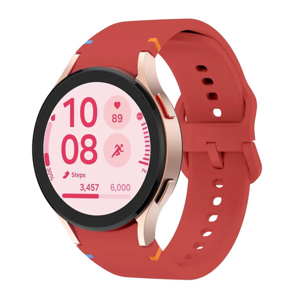 Official-website Strap for Samsung Galaxy Watch 7 FE 44mm 40mm Silicone Bracelet Galaxy Watch6 4 6 Classic 5 Pro Band 43mm 47mm