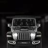 1/22 Jeeps Wrangler Rubicon Alloy Diecasts & Toy Vehicles Metal Toy Car Model Sound and Light Pull Back Collection Kids Toy Gift