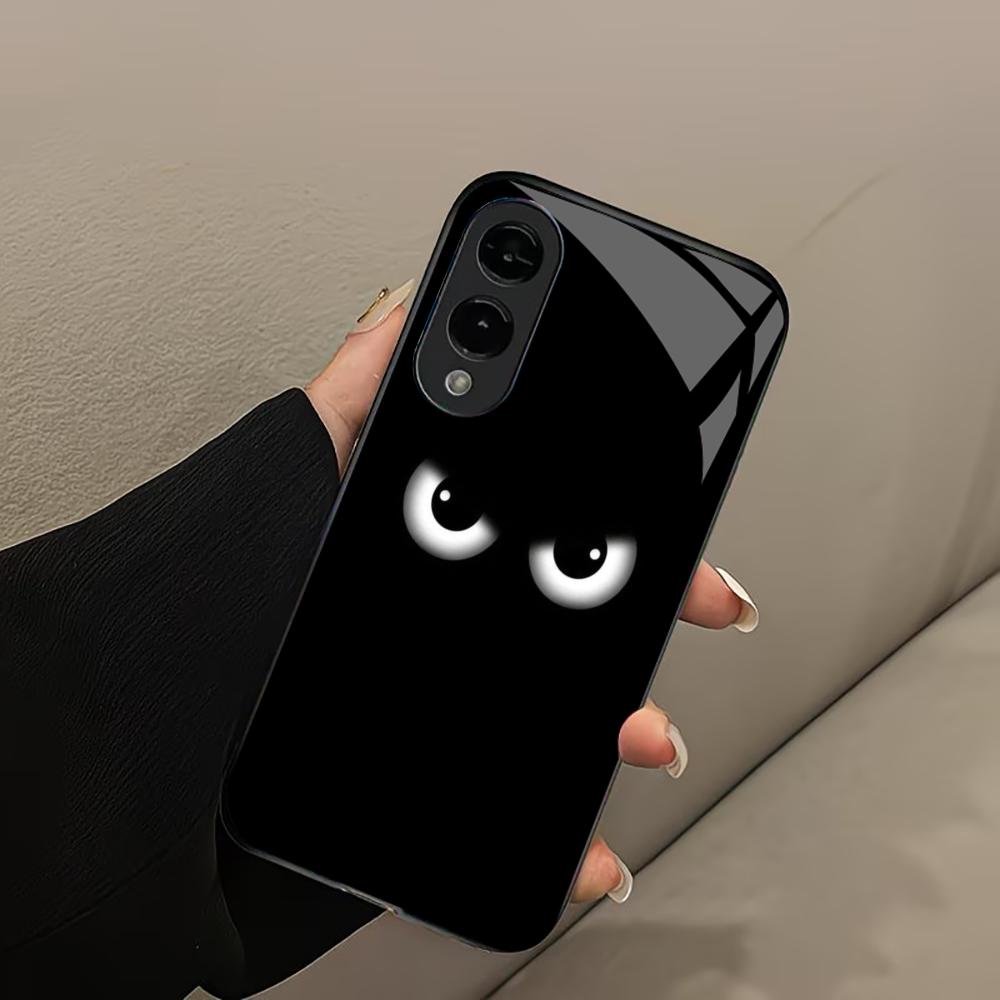 

Darkness Eyes Protective Exquisite High-end PhoneCase Glass PhoneCase for Samsung Galaxy S26 S25 S24 S23 S22 S21 FE,Ultra,Plus GalaxyS25