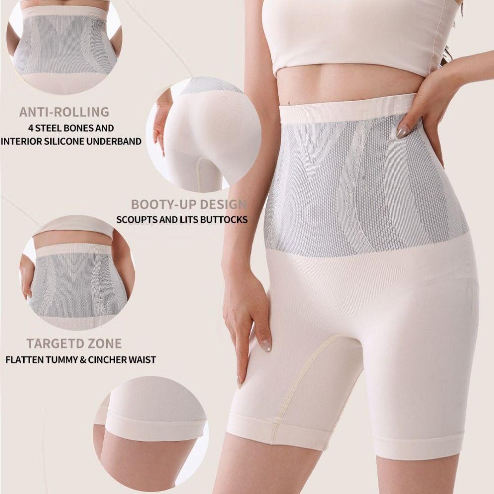 Butt Lifter High-Waisted Shaping Pants Trainer Shorts Body Shaping Pants  Female Underwear