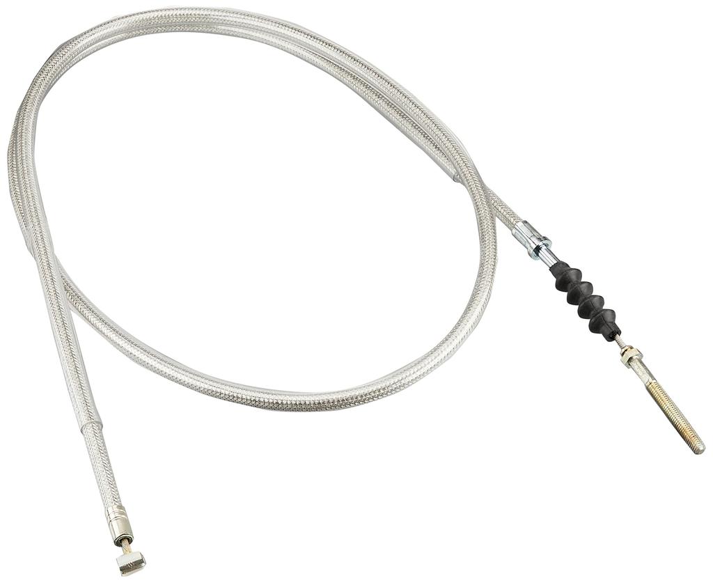Kitaco 906-1122072 Brake Cable, Stainless Steel, Stainless Steel Mesh, 52.0 Inches (1,330 Mm), APE50/FI/100