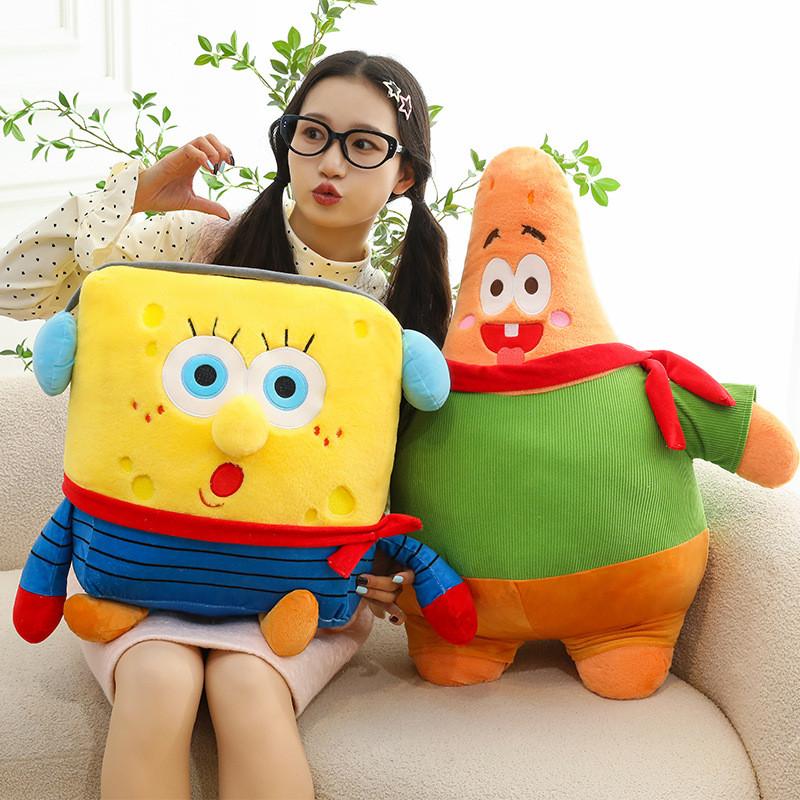 Spongebob Schwammkopf Plüschtiere Mit PP-Baumwollfüllung Für Kinder Und Fans