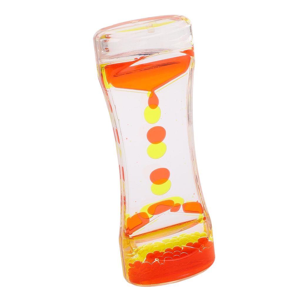 Liquid Motion Bubble Timer Acrylic Relaxing Fun Fascinating Visual Effect Oil Hourglass Liquid Sensory Toy