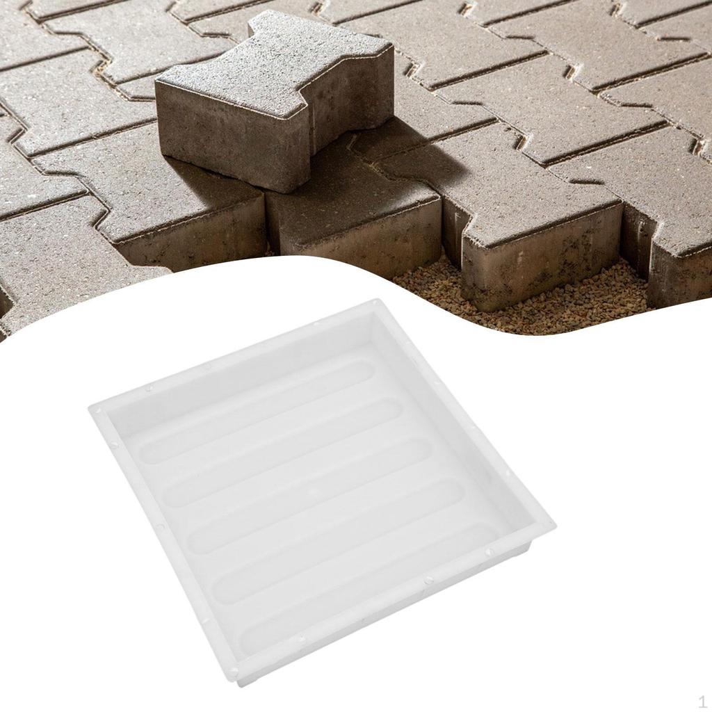 Concrete Block Brick Model Floor Tile DIY Lightweight Sturdy Garden Pavement for Park Lawn