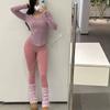 Tummy Control Peach Butt Fitness Pants, Unrestricted for Weightlifting, Cycling, Pilates, Skin-Friendly, High-Elastic Yoga Pants for Autumn