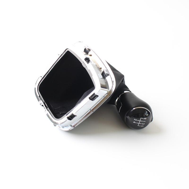 5 6 Speed Car Gear Shift Knob Gaitor Boot Cover for Vw Volkswagen Polo 6r 6c Sedan 2011 2012 2013 2014 2015 2016 2017 2018