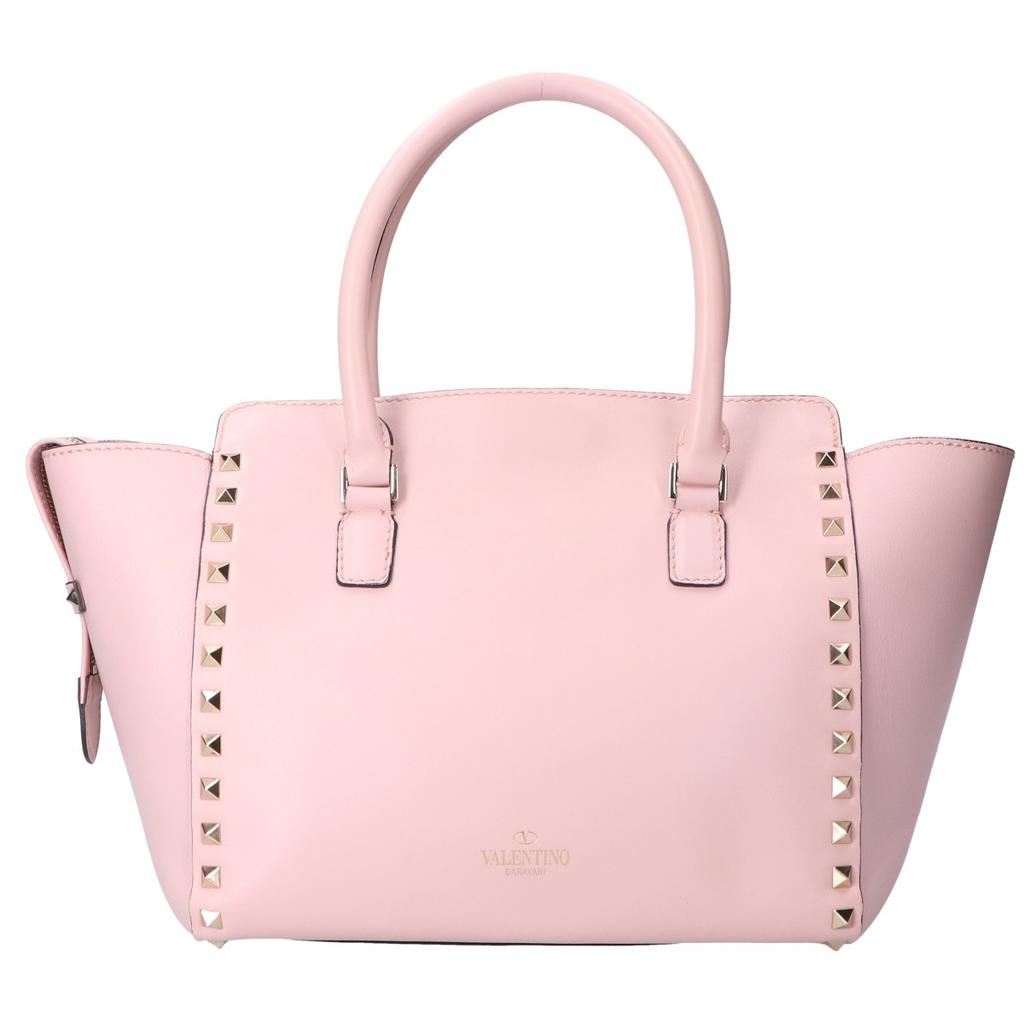 Valentino Garavani IW0B0540BOL Rock Studs 2WAY Handbag pinkUsed
