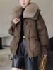 New Winter Warm Goose Down Jackets Natural Collar Puffer Jackets Women Thick Female Streetwear Coats