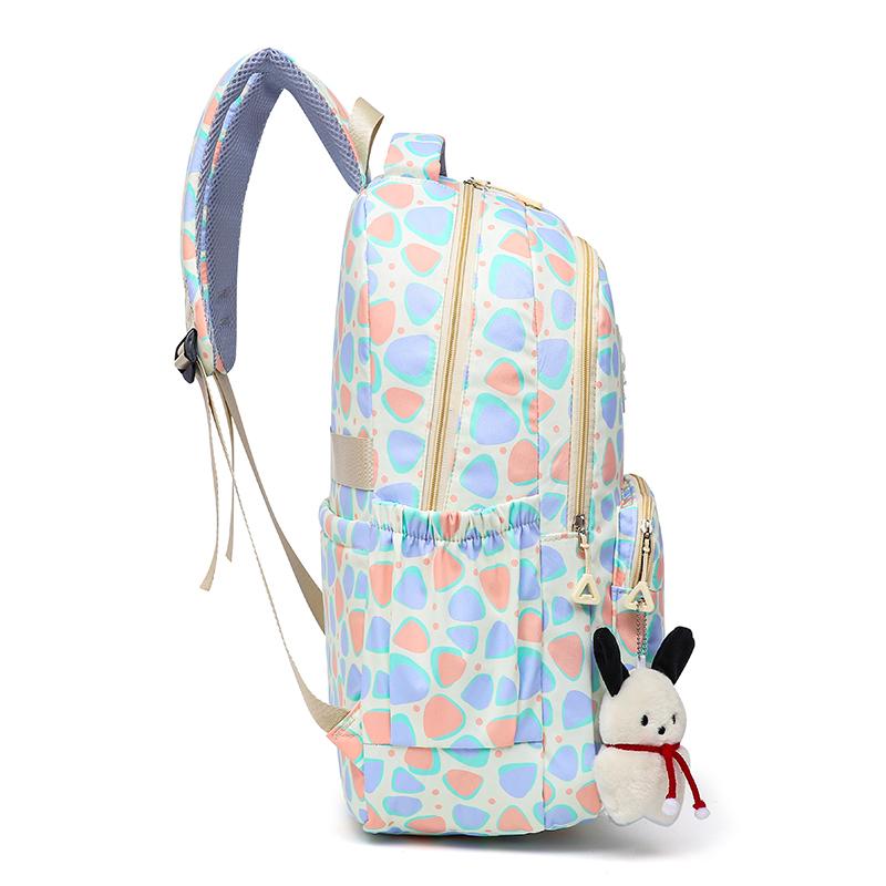 Student School Bag Print Large Capacity Backpack for Women