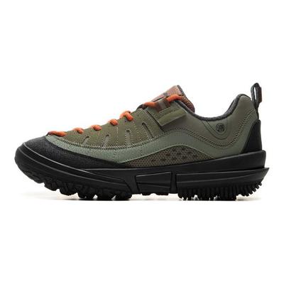 Li Ning CF Su Lin Chuan Lite Rebound Comfortabele Schokabsorptie Duurzaam Laag Uitgesneden Outdoor Wandelschoenen Heren Wandelschoenen Zwart Groen AHCU057-2