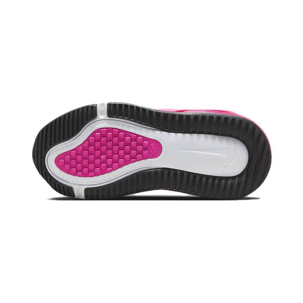 Nike Air Max 270 Cushioning Abrasion Resistant Cushioning, Wear Resistant Low top Kids' Running Shoes Black Pink DV1969-401