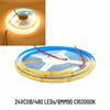 COB Self-Adhesive LED Light Strip: Flexible 5V/12V/24V, Low Voltage, Three-Color for Home, Ceiling, Cabinet, and Mall Decor